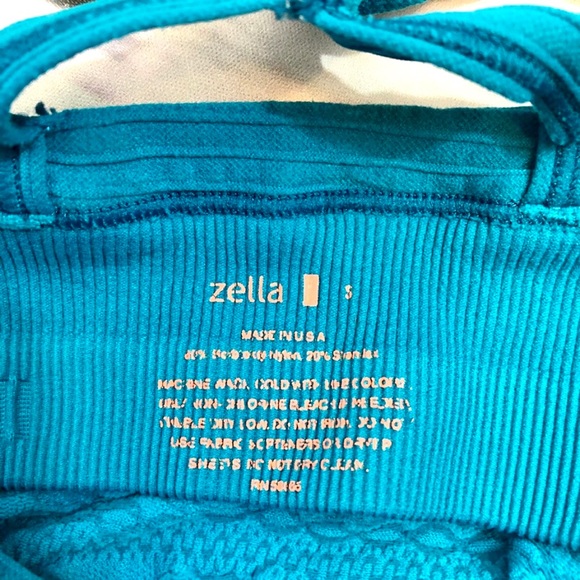 Zella Teal Tank - Size Small - Picture 4 of 4